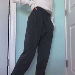 Lulu Lemon LA Warm Down High-Rise Joggers